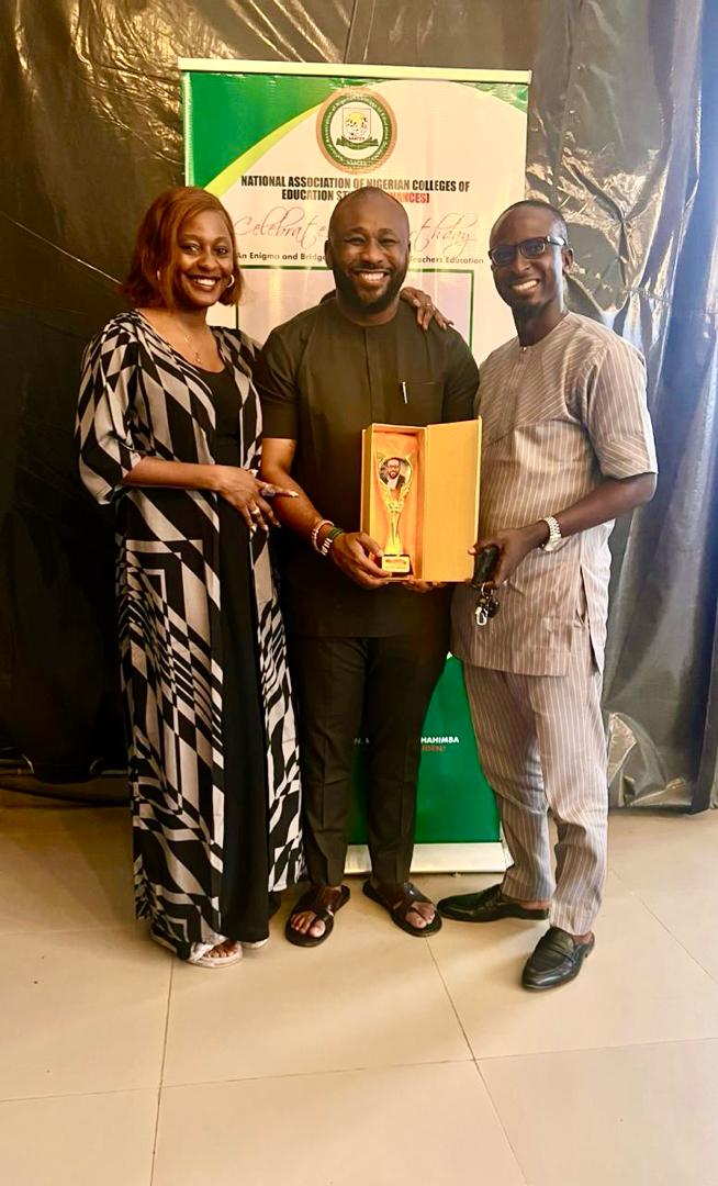 FCE Iwo Honours Dr. Idon Akogun with Global Impact Award on Digital Education